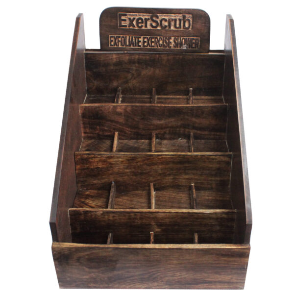 Exoscrub Soap Display Stand - Mango Wood