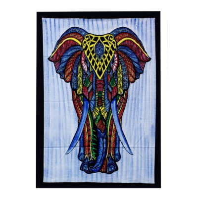 Arte de Pared de Algodón - Elefante