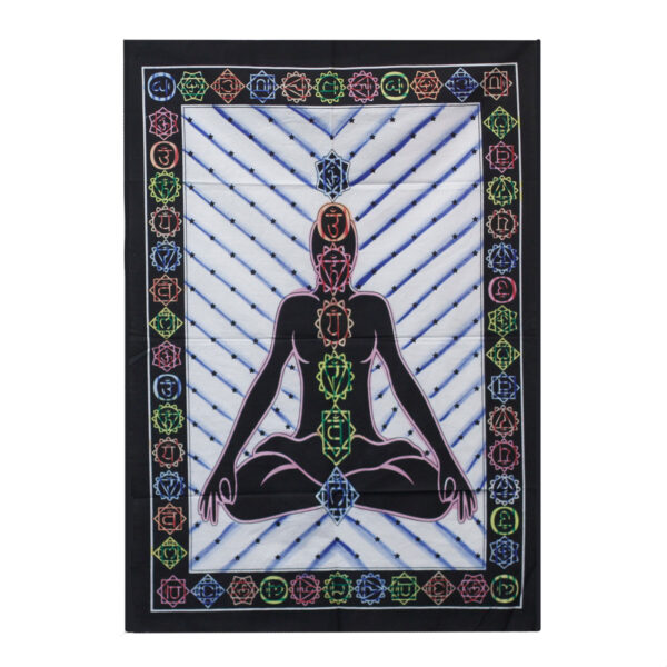 Arte de Pared de Algodón - Buda Chakra