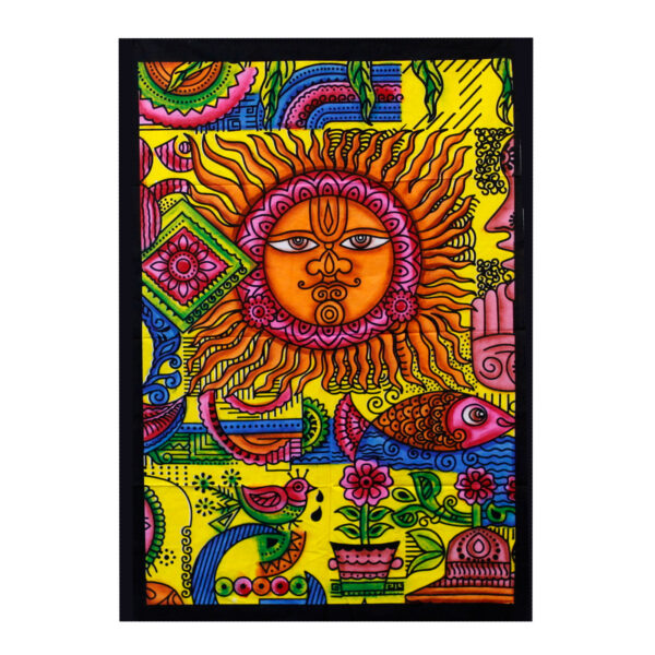 Arte de Pared de Algodón - Sol