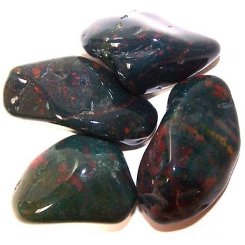 24 x L Tumble Stones - Bloodstone