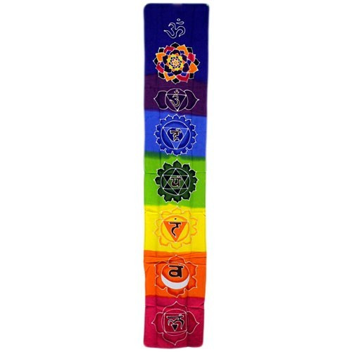 Banner vertical Chakra - Arco iris 183x35cm