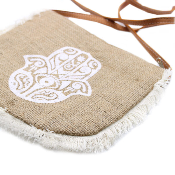 Bolso con flecos  - Hamsa