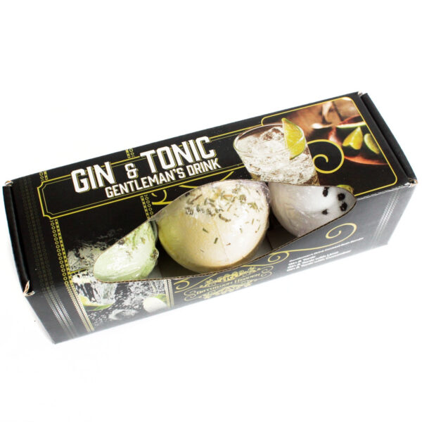 Set de 3 bombas de baño gin & tonic