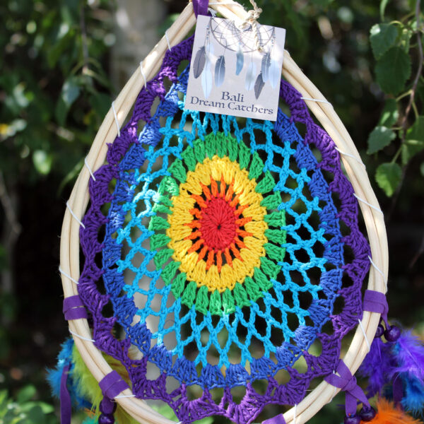 Bali Dreamcatchers - Med Multi Teardrop