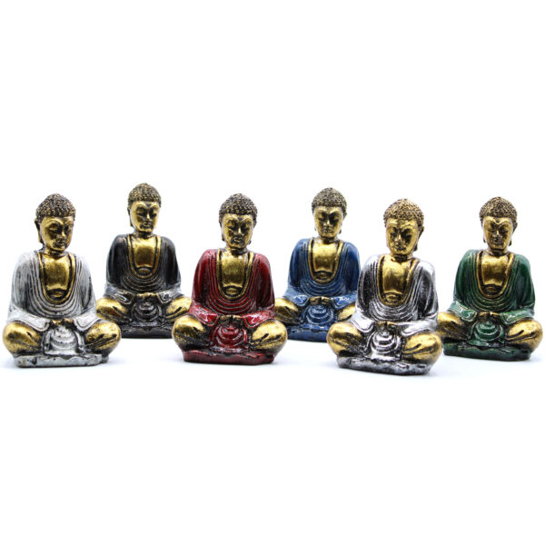 6 x Mini Buda Dorado (Colores Surtidos)