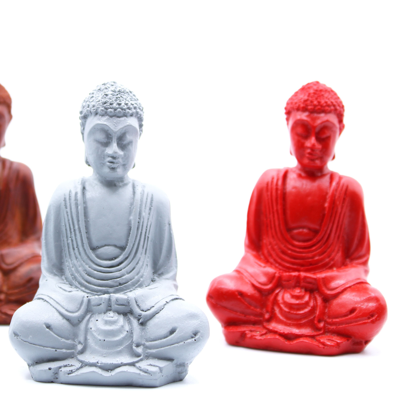 6 x Mini Buddha Mate (colores surtidos)