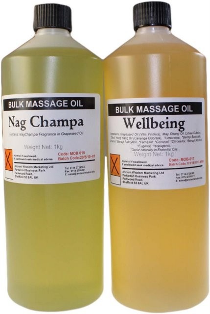 Aceite de Masaje 1kg - Nag Champa