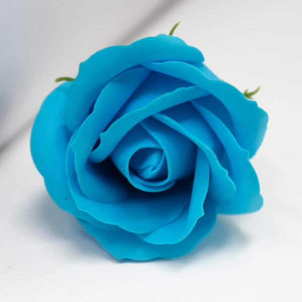 Flor de manualidades deco mediana - azul