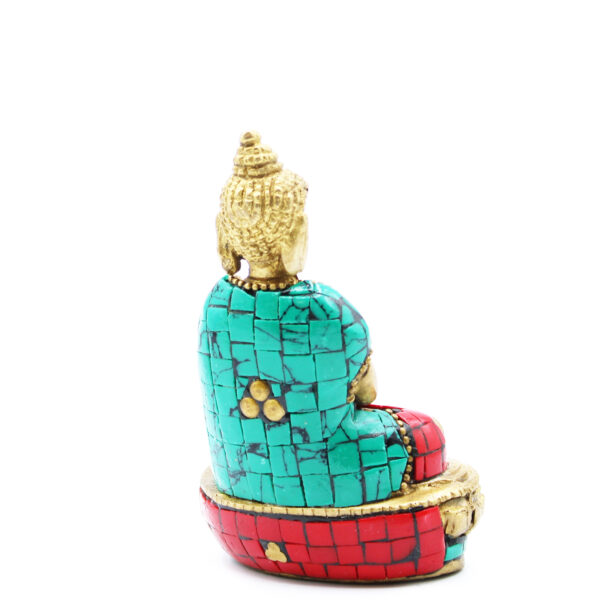 Figura de Buda de Latón - Amitabha - 9.5 cm