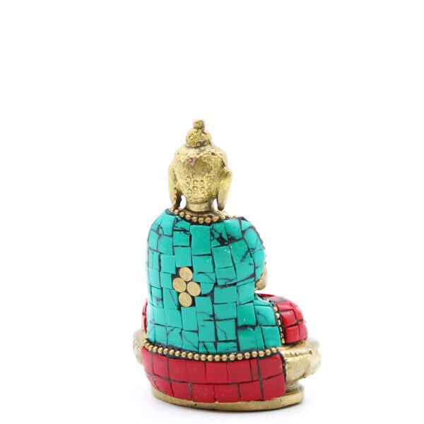 Figura de Buda de Latón - Bendición - 7.5cm