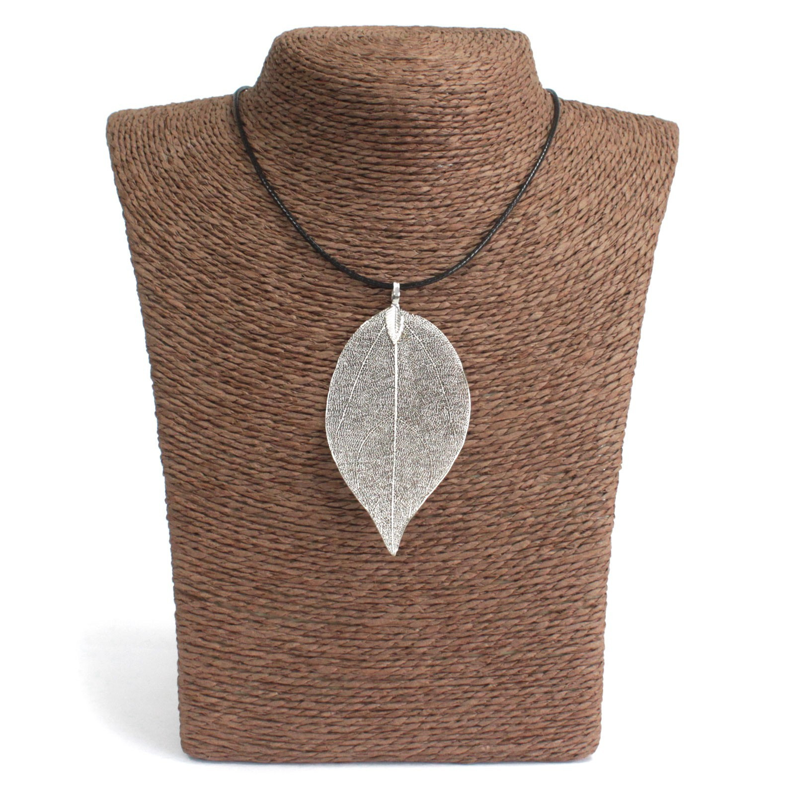 Collar - Hoja de valor - Plata