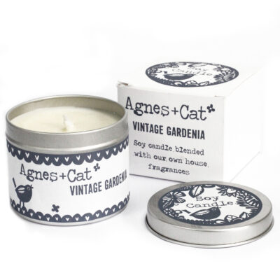 Velas en Lata - Vintage Gardenia