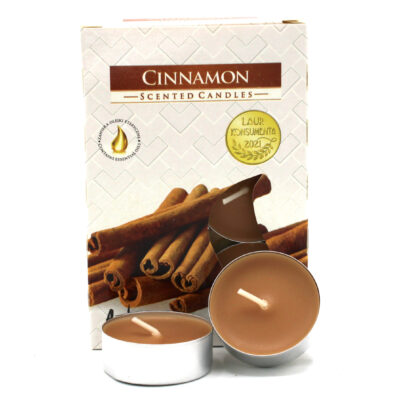 1x Set de 6 Velas de Té Perfumadas - Canela