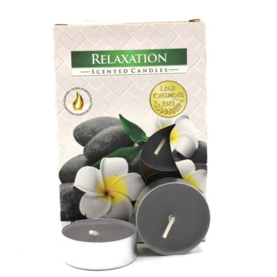 1x Set de 6 Velas de Té Perfumadas - Relajación