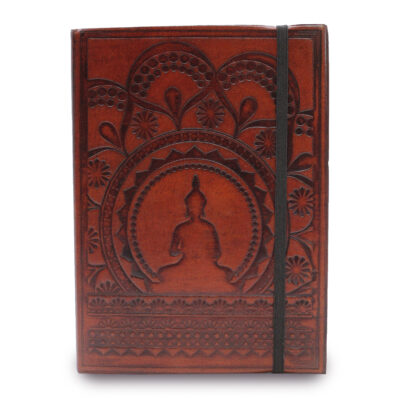 Cuaderno pequeño con elástico - Mandala tibetano