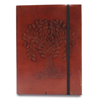 Cuaderno pequeño con elástico - Árbol de la vida