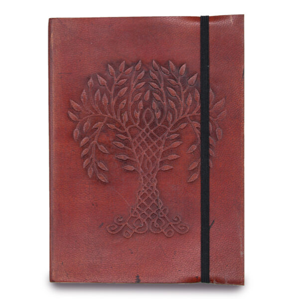 Cuaderno pequeño con elástico - Árbol de la vida