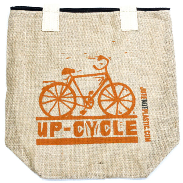 Bolso de yute ecológico - Bicicleta - (4 diseños surtidos)