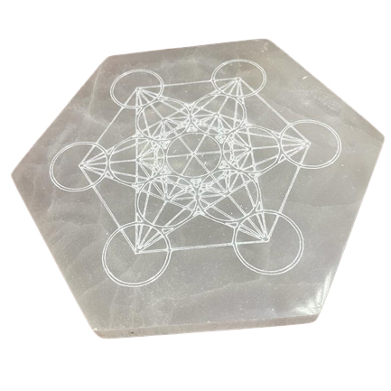 Placa de Carga Hexagonal 18cm - Dirección y Decisión