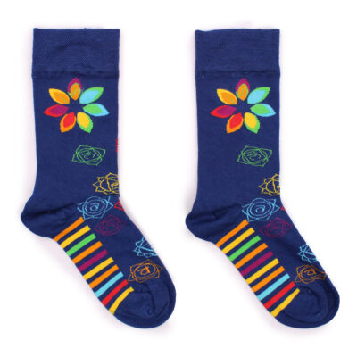 Calcetines Hop Hare Bamboo (S/M) - Rainbow Chakra