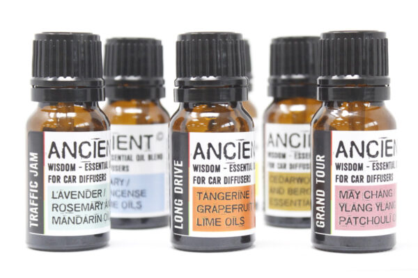 10ml Aceite Esencial para difusor de coche- Viaje familiar