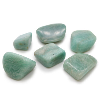 18 x Piedras Naturales XL - Amazonita