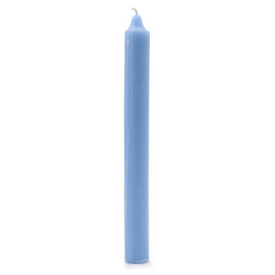 10 x Velas a granel de color sólido - Azul marino rústico - Paquete de 10