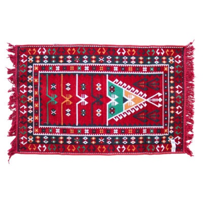 Alfombra Kilim 125x80 cm - Rojo