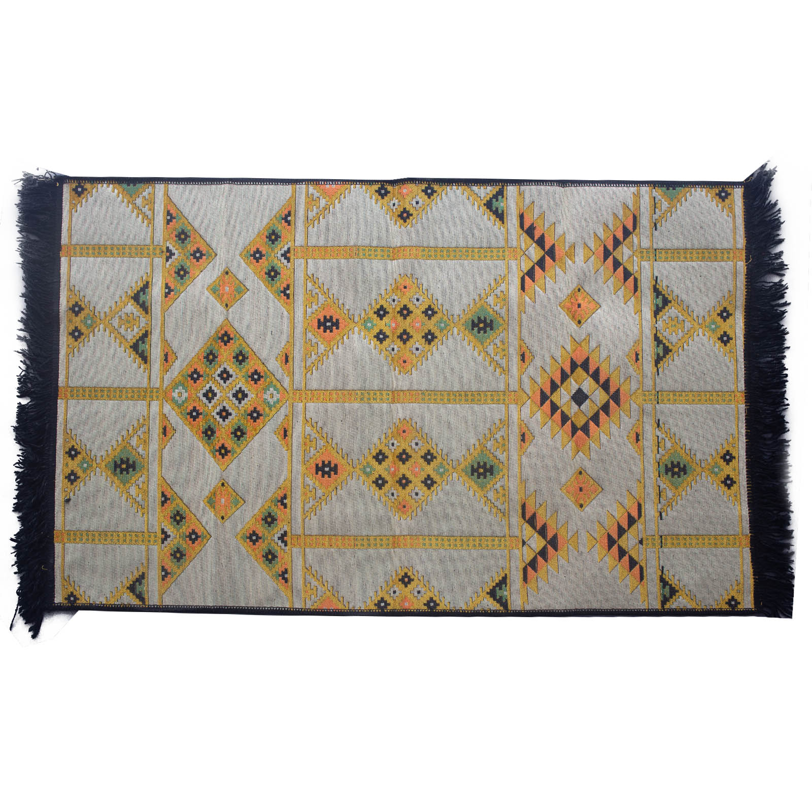 Alfombra Kilim 125x80 cm - Amarillo