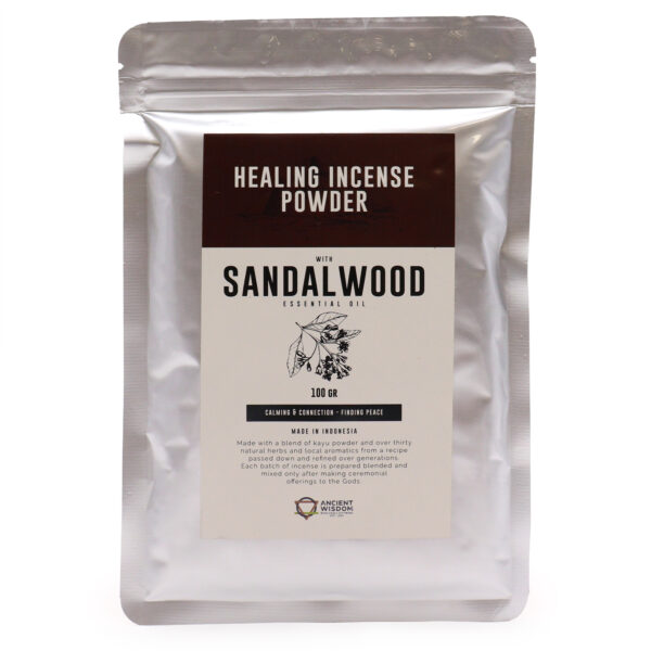 Healing Incense Powder - Sandalwood 100gm