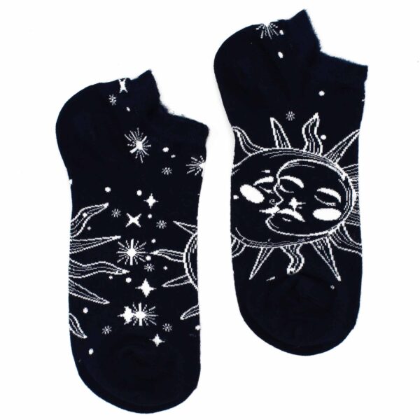 M/L Hop Hare Bamboo Socks Low (41-46) - Sun and Moon 