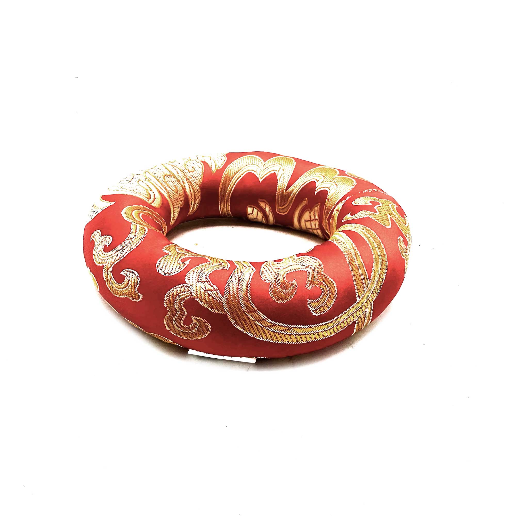 Cojín de aro de 10 cm (para cuenco tibetano de 12-14 cm) - Rojo