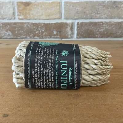 6 x Pure Herbs Rope Incense - Rhododendron and Juniper