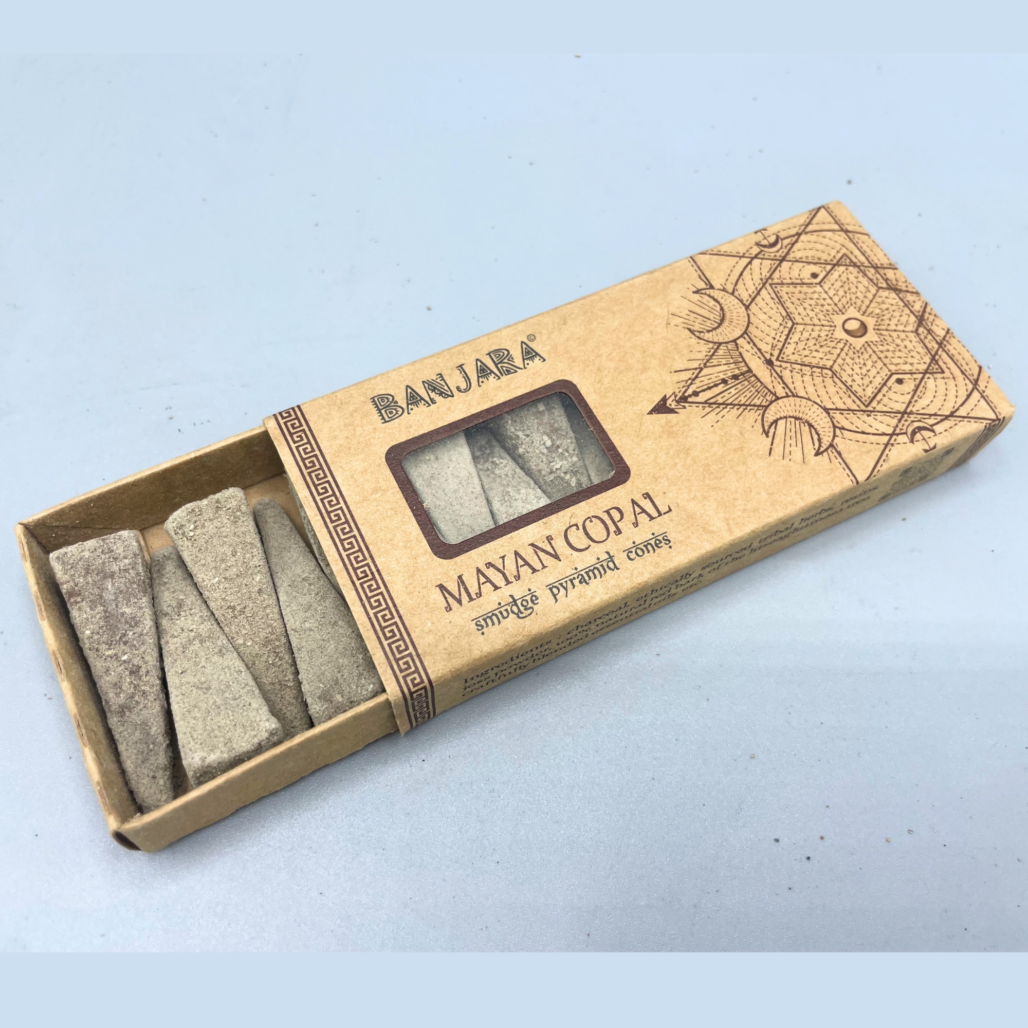 Conos piramidales Banjara Smudge - Copal maya